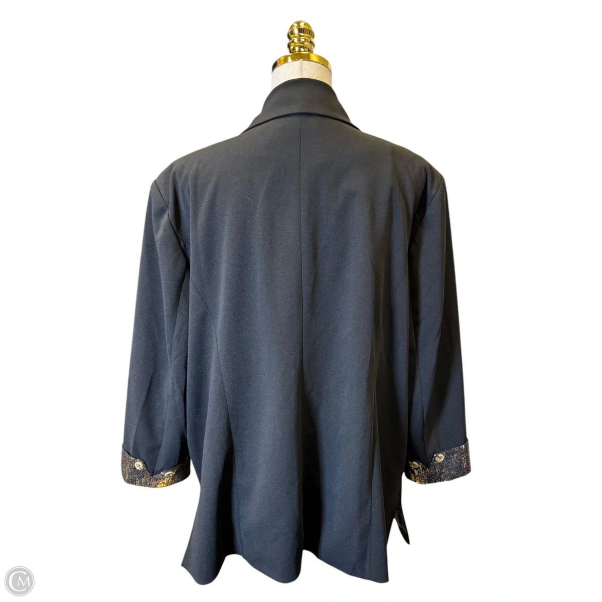 Blazer By Andree By Unit In Black, Size: 2x