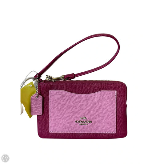 Wristlet Designer By Coach, Size: Medium
