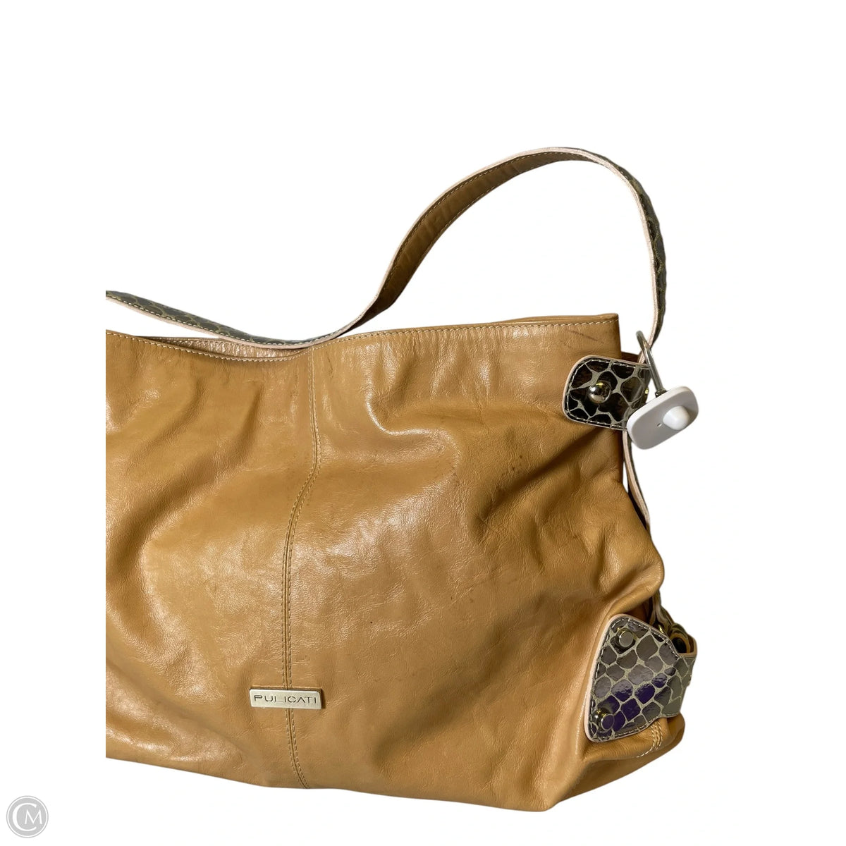 Handbag Leather By PULICATI, Size: Large