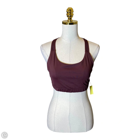 Athletic Bra By Athleta In Maroon, Size: L