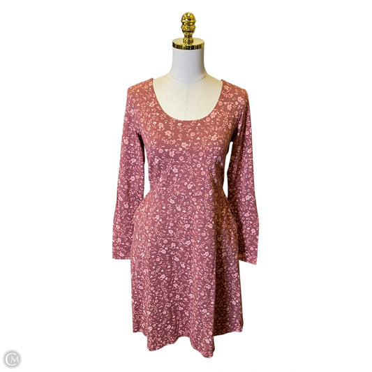 Dress Casual Midi By Pact In Pink, Size: M