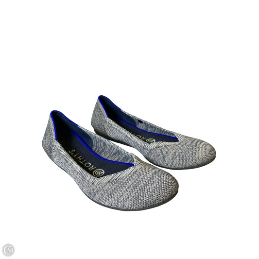 Shoes Flats By Rothys In Grey, Size: 6