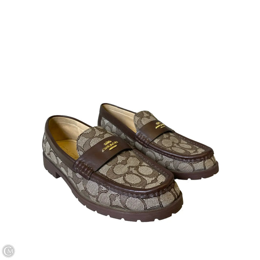 Shoes Designer By Coach In Brown, Size: 7