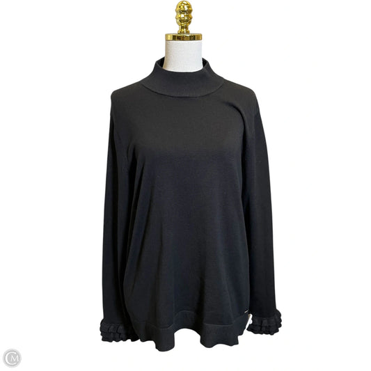 Sweater By Calvin Klein In Black, Size: Xl