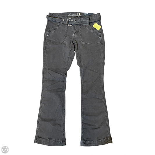 Jeans Straight By American Eagle In Grey, Size: 6