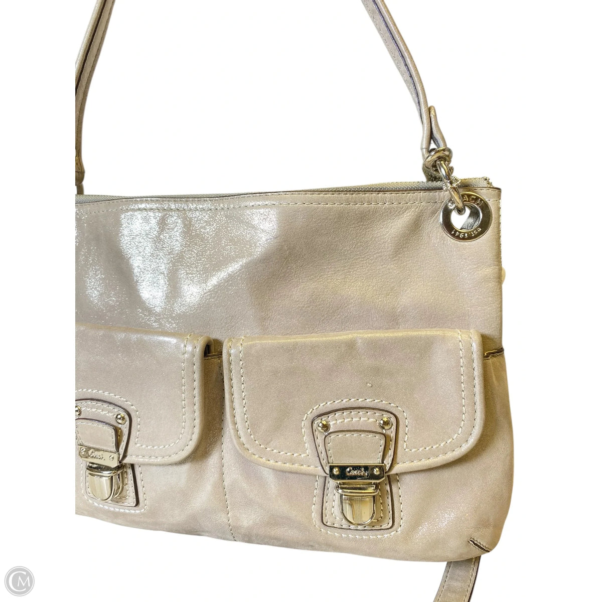 Handbag Designer By Coach, Size: Medium