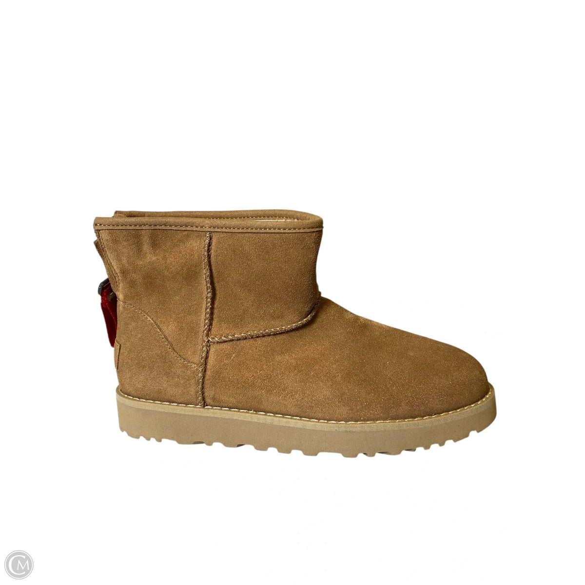 Boots Designer By Ugg In Brown, Size: 8