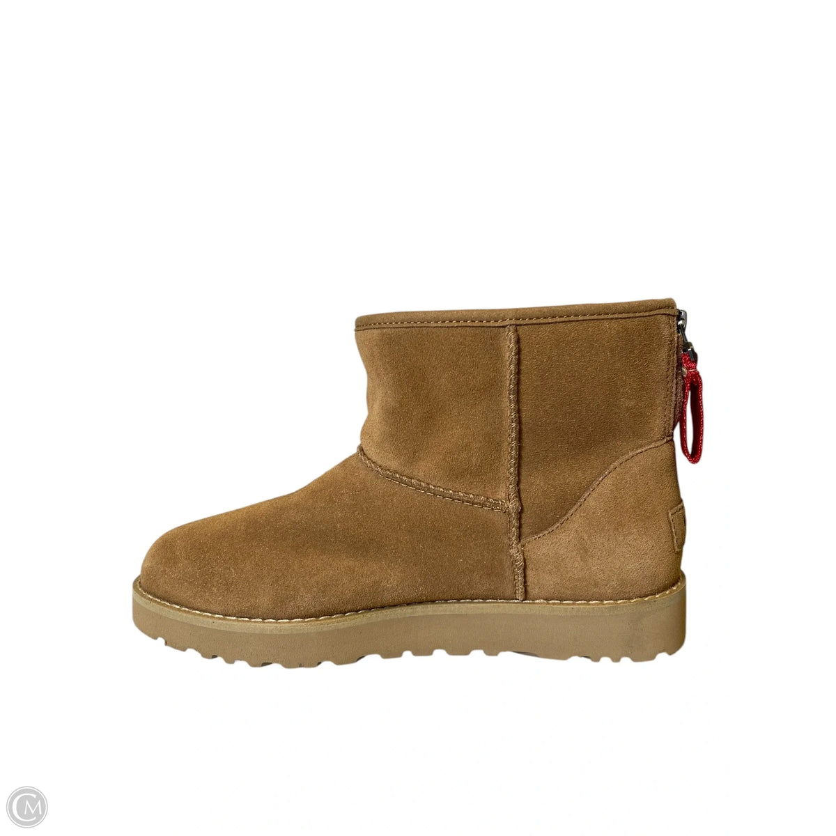 Boots Designer By Ugg In Brown, Size: 8