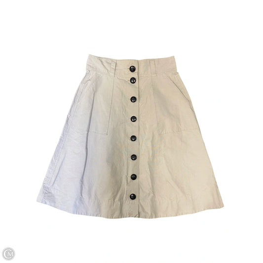 Skirt Midi By Madewell In Cream, Size: 12