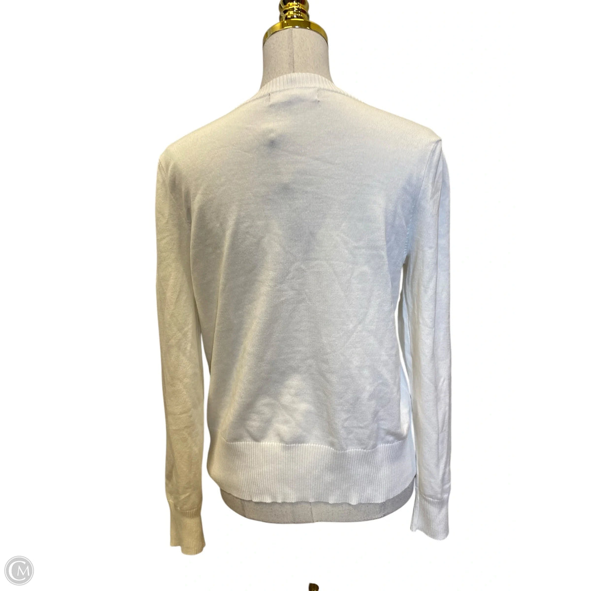 Sweater By Marled In Red & White, Size: M
