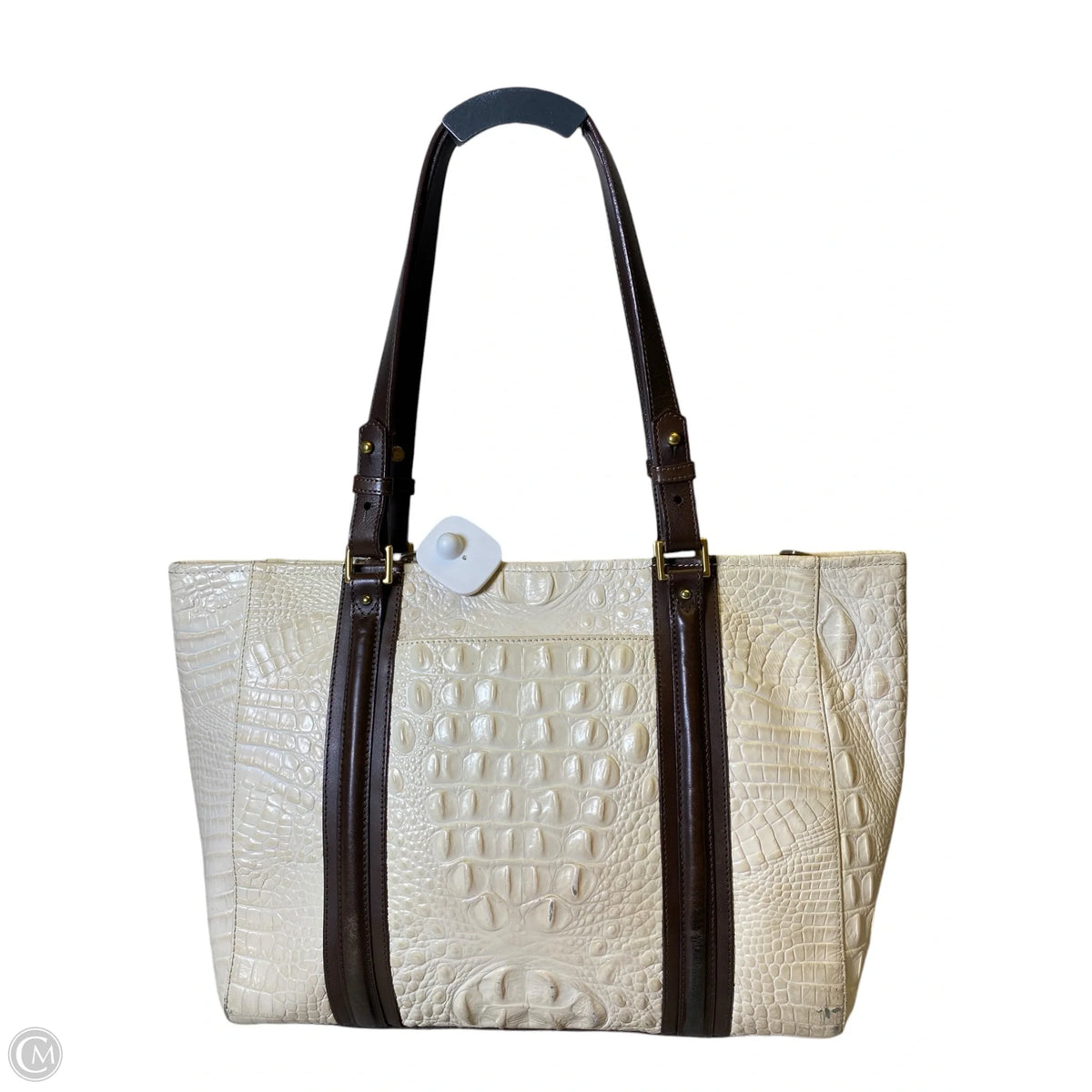 Handbag Designer By Brahmin, Size: Large