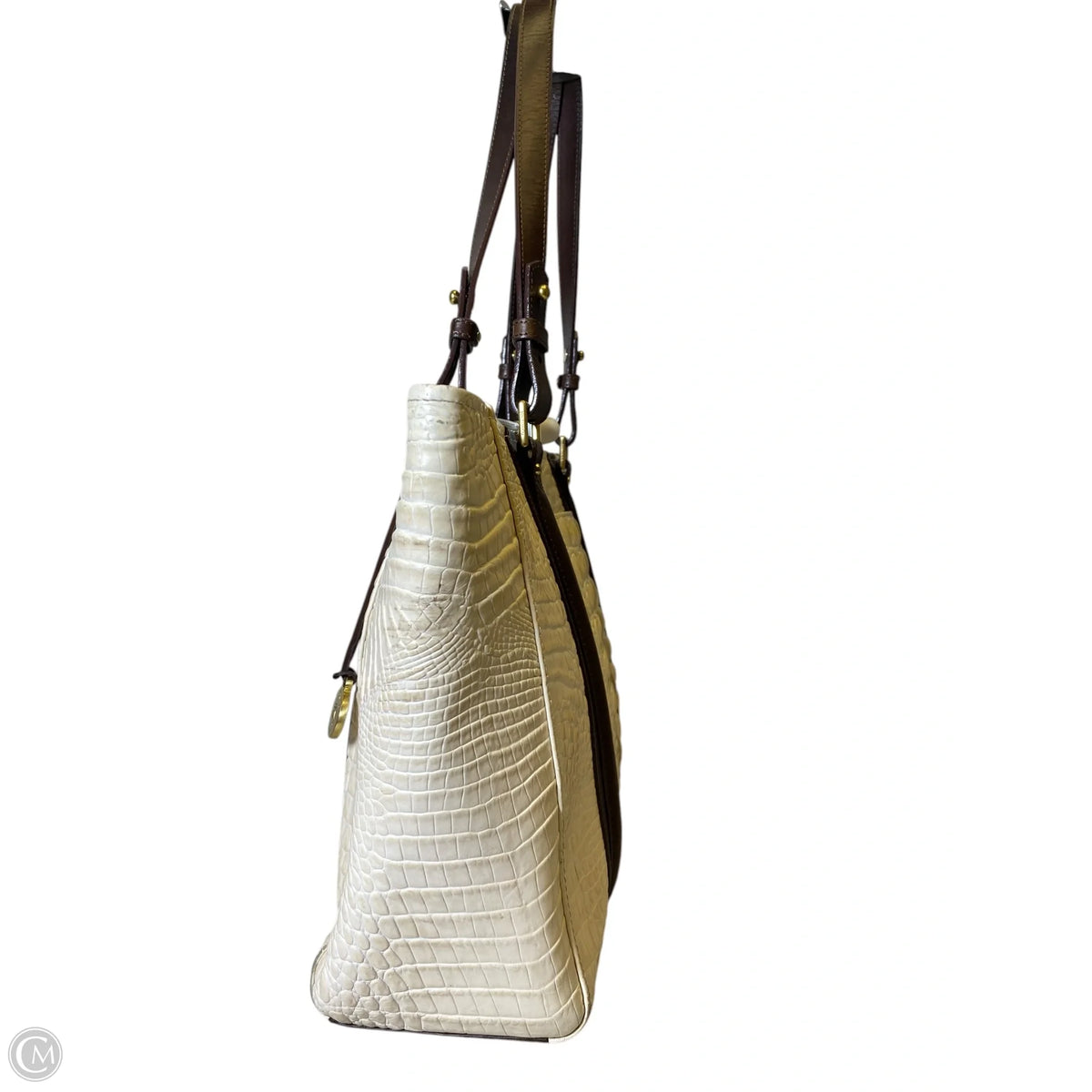Handbag Designer By Brahmin, Size: Large