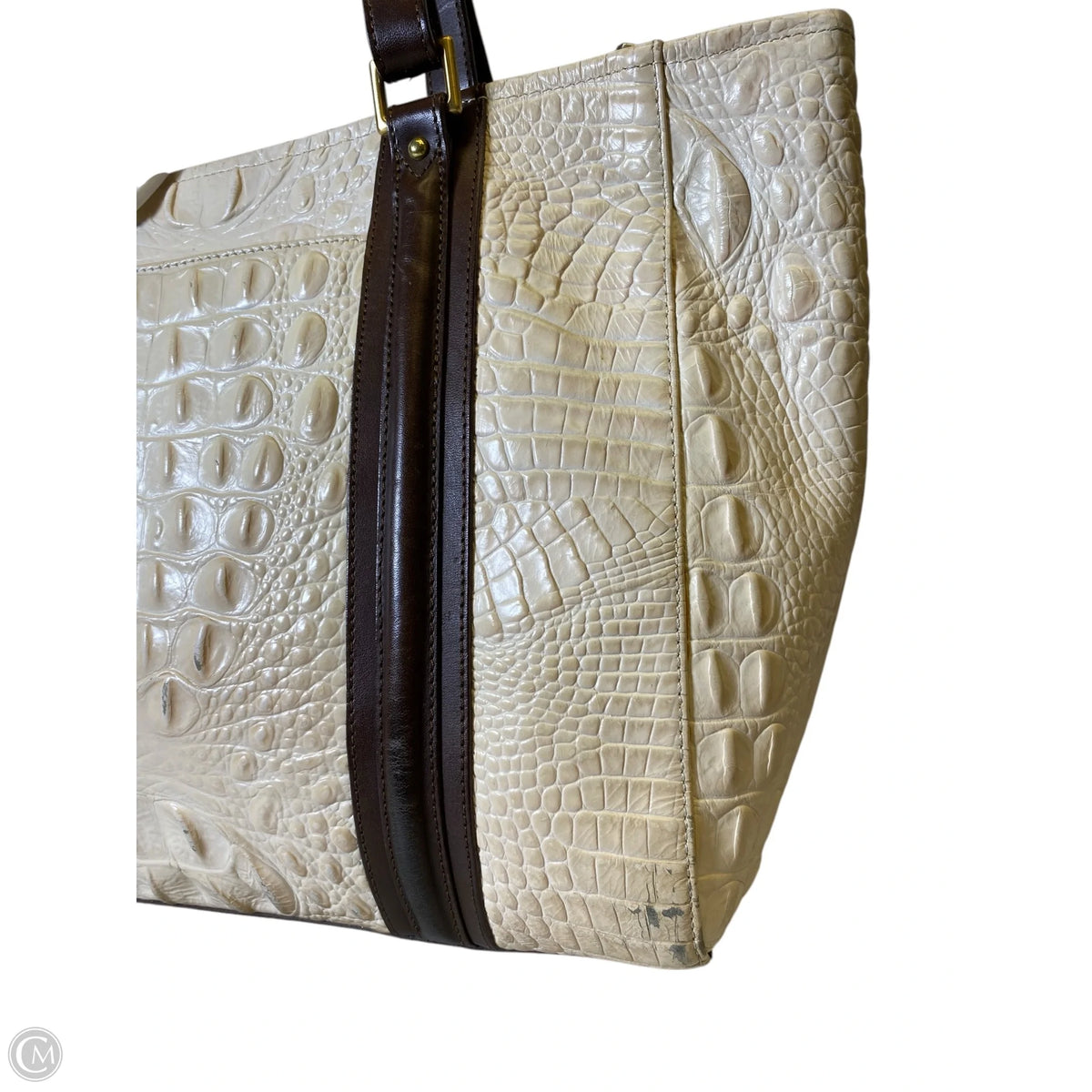Handbag Designer By Brahmin, Size: Large