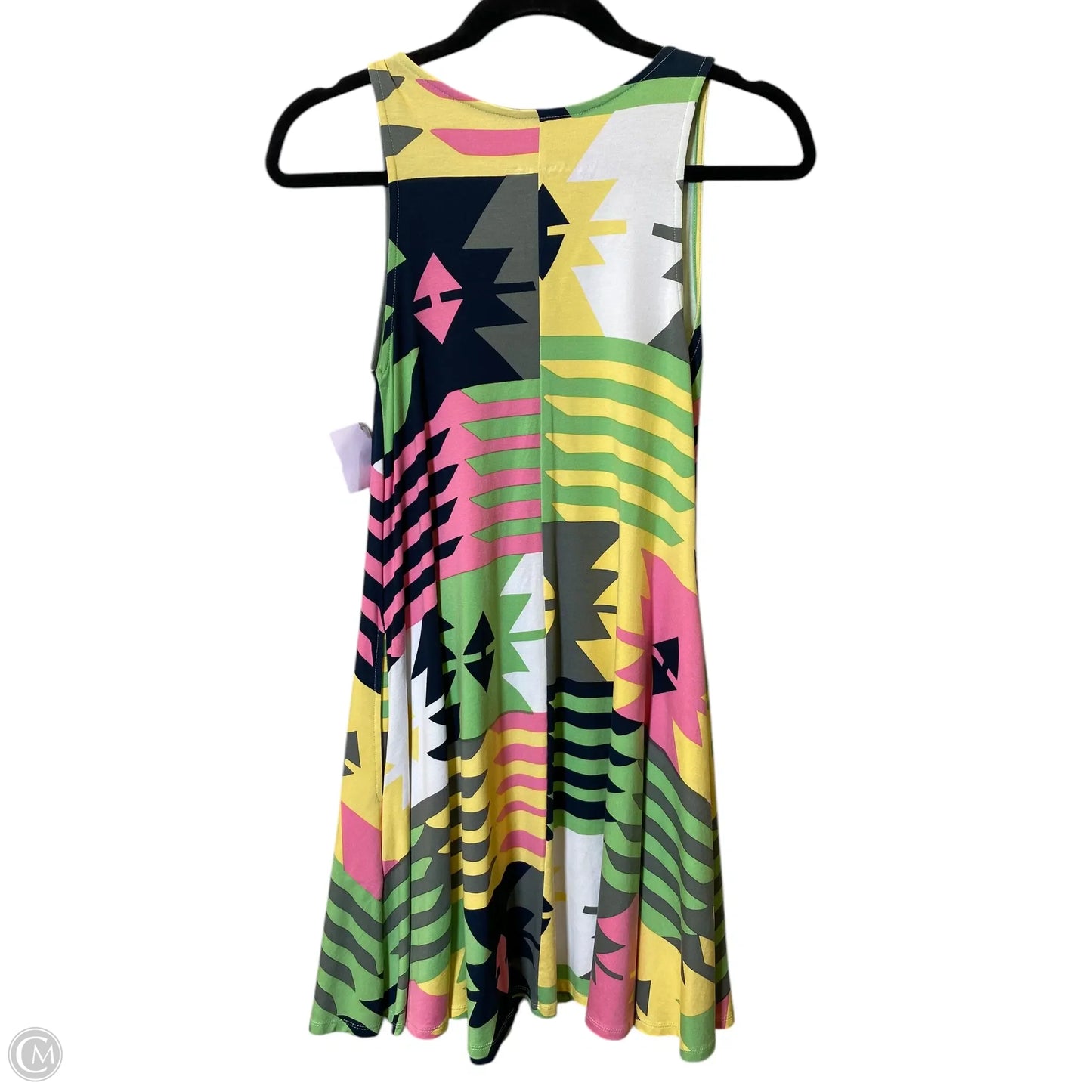 Dress Casual Midi By Cmc In Multi-colored, Size: Xs