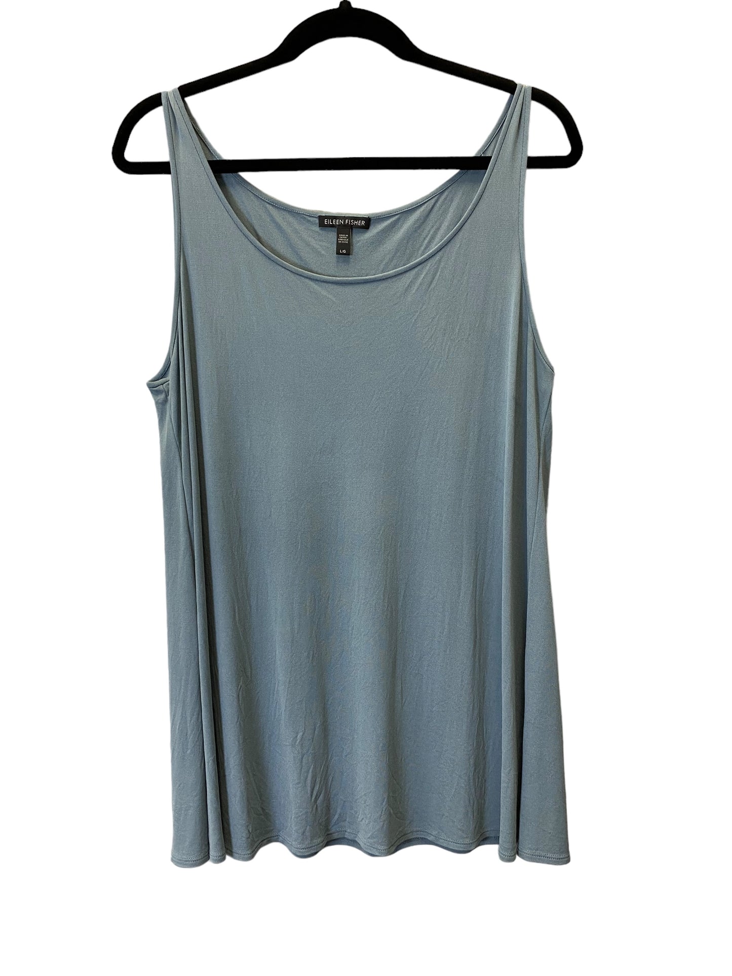 Blue Tank Top Eileen Fisher, Size Large