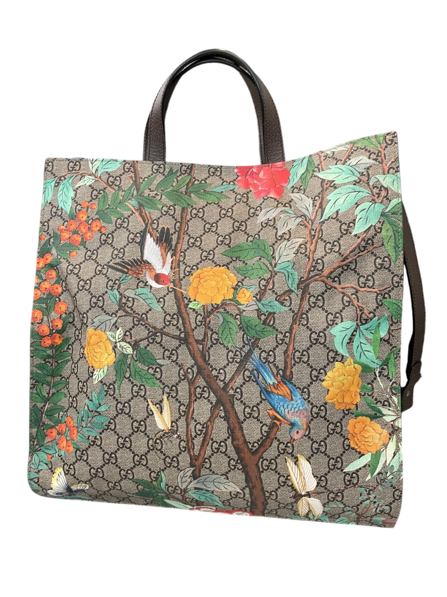 Tote Luxury Designer By Gucci, Size: Large