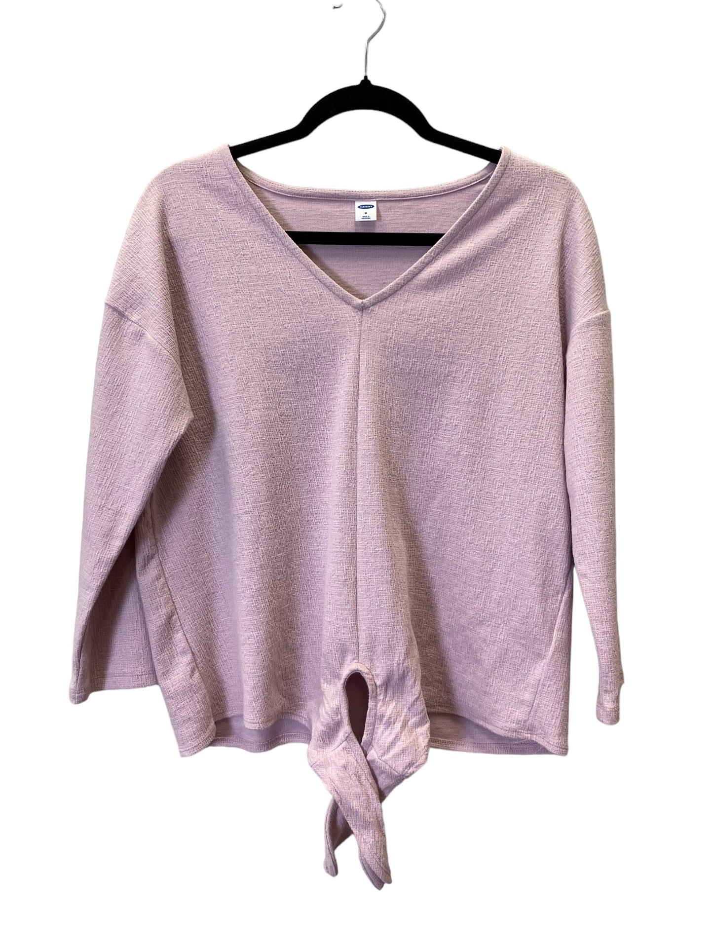 Purple Top Long Sleeve Old Navy, Size M