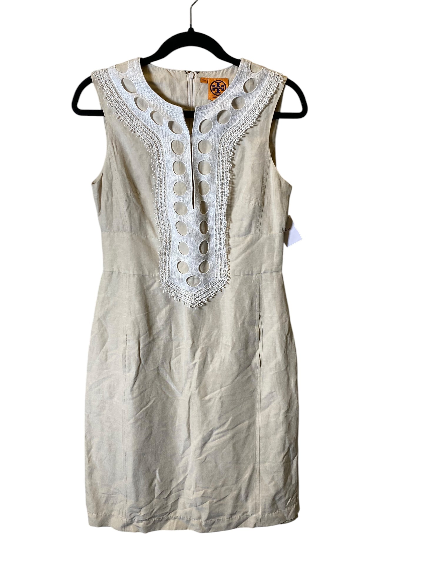 Dress Work By Tory Burch In Beige, Size: S