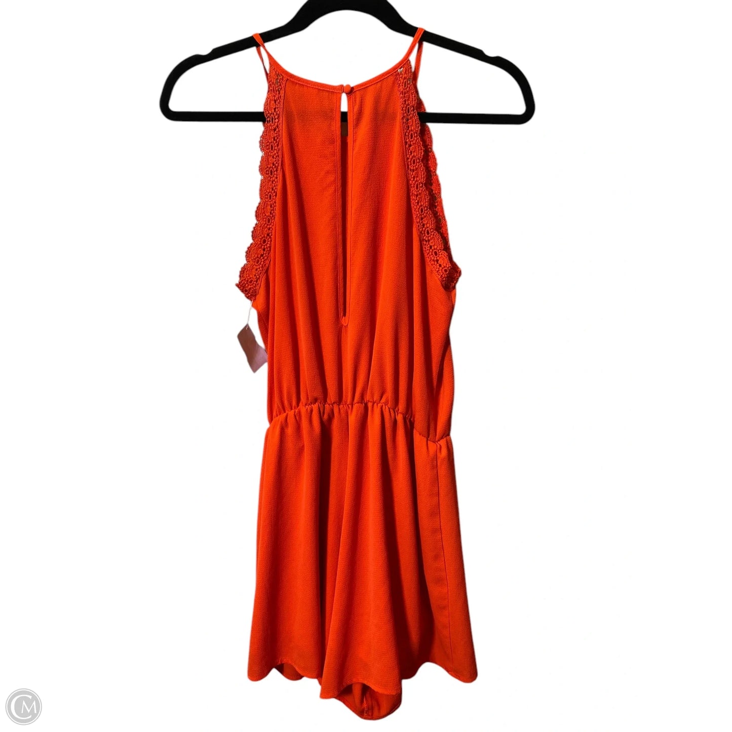Romper By L Love In Orange, Size: S