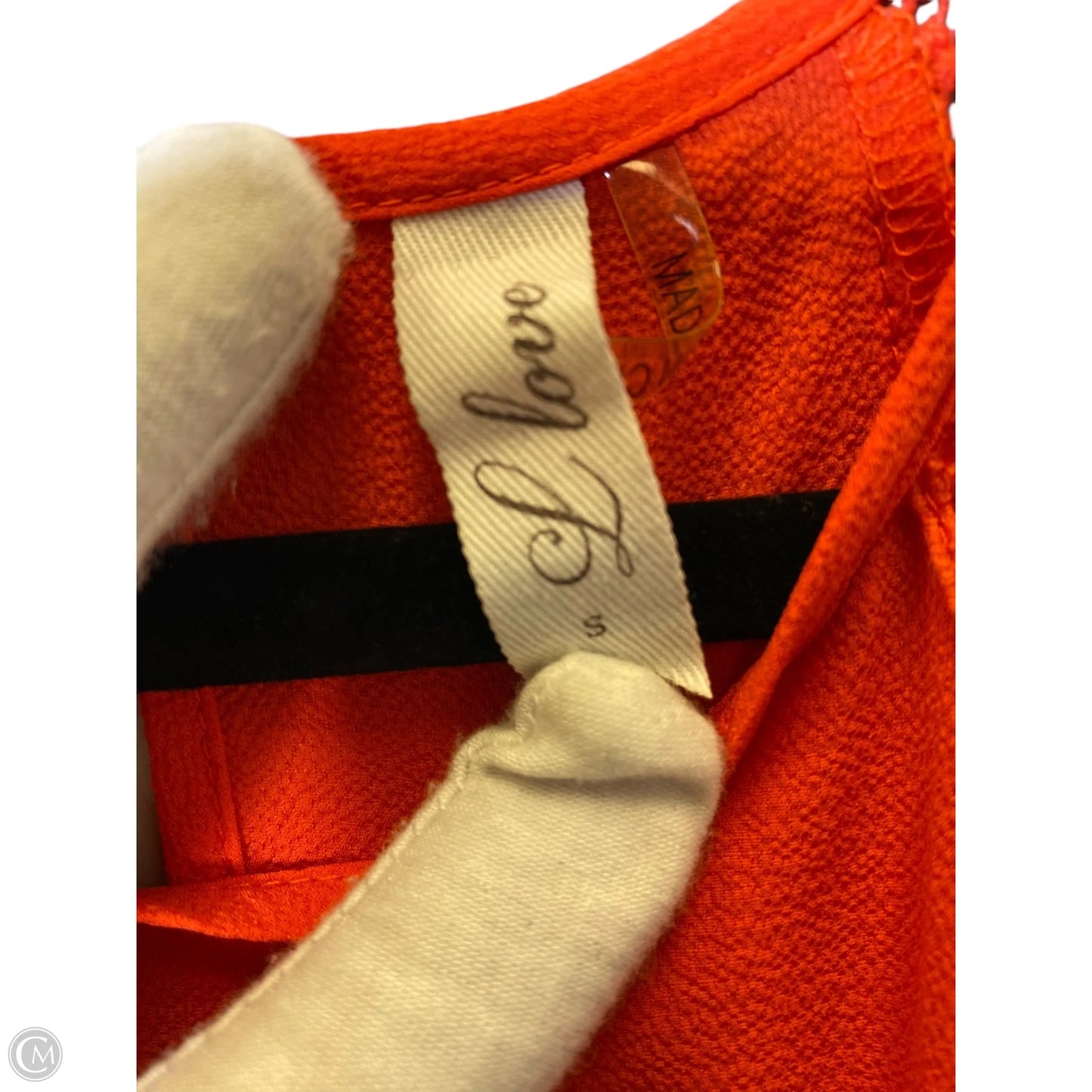 Romper By L Love In Orange, Size: S