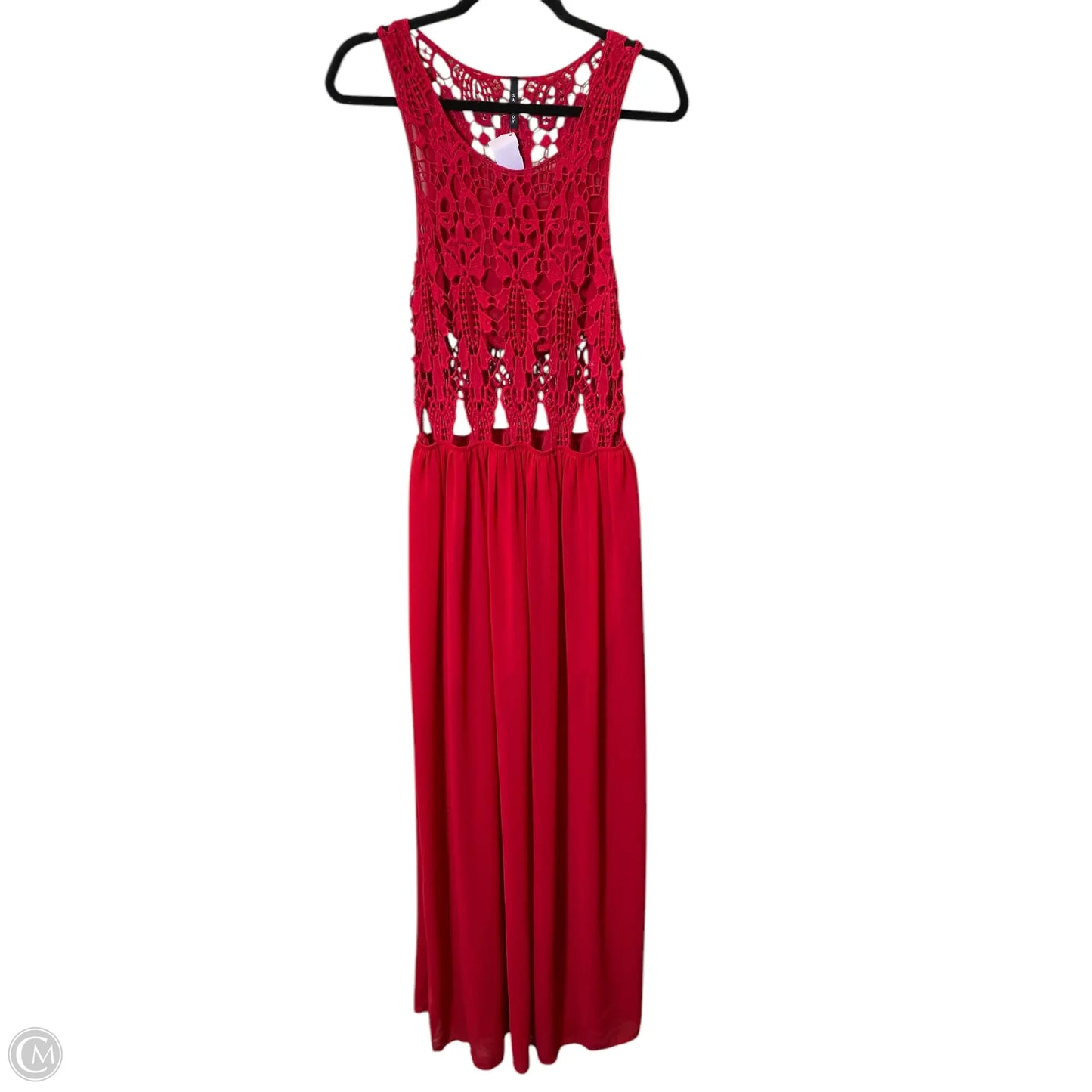 Dress Casual Maxi By Clothes Mentor In Red, Size: L