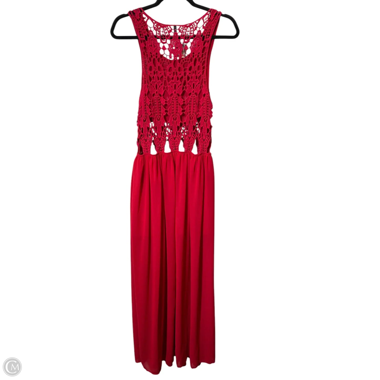 Dress Casual Maxi By Clothes Mentor In Red, Size: L