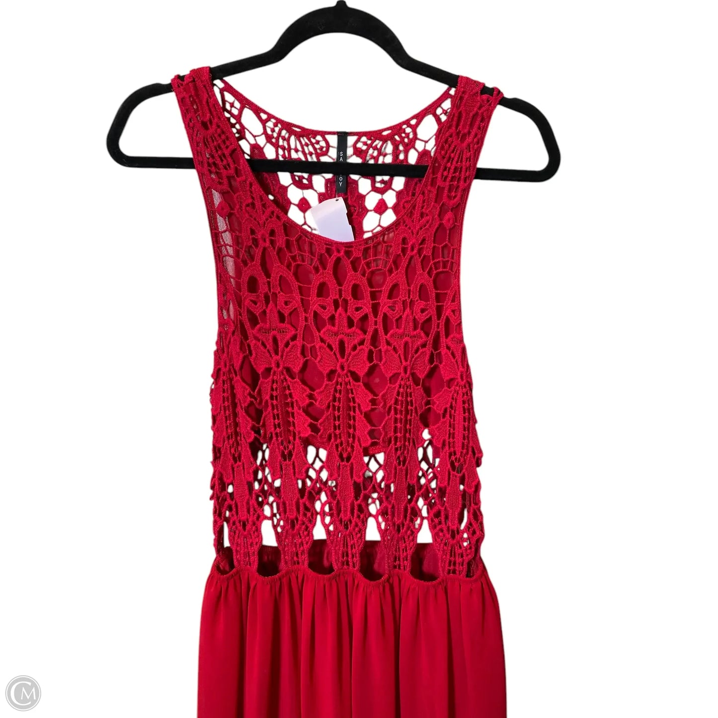 Dress Casual Maxi By Clothes Mentor In Red, Size: L