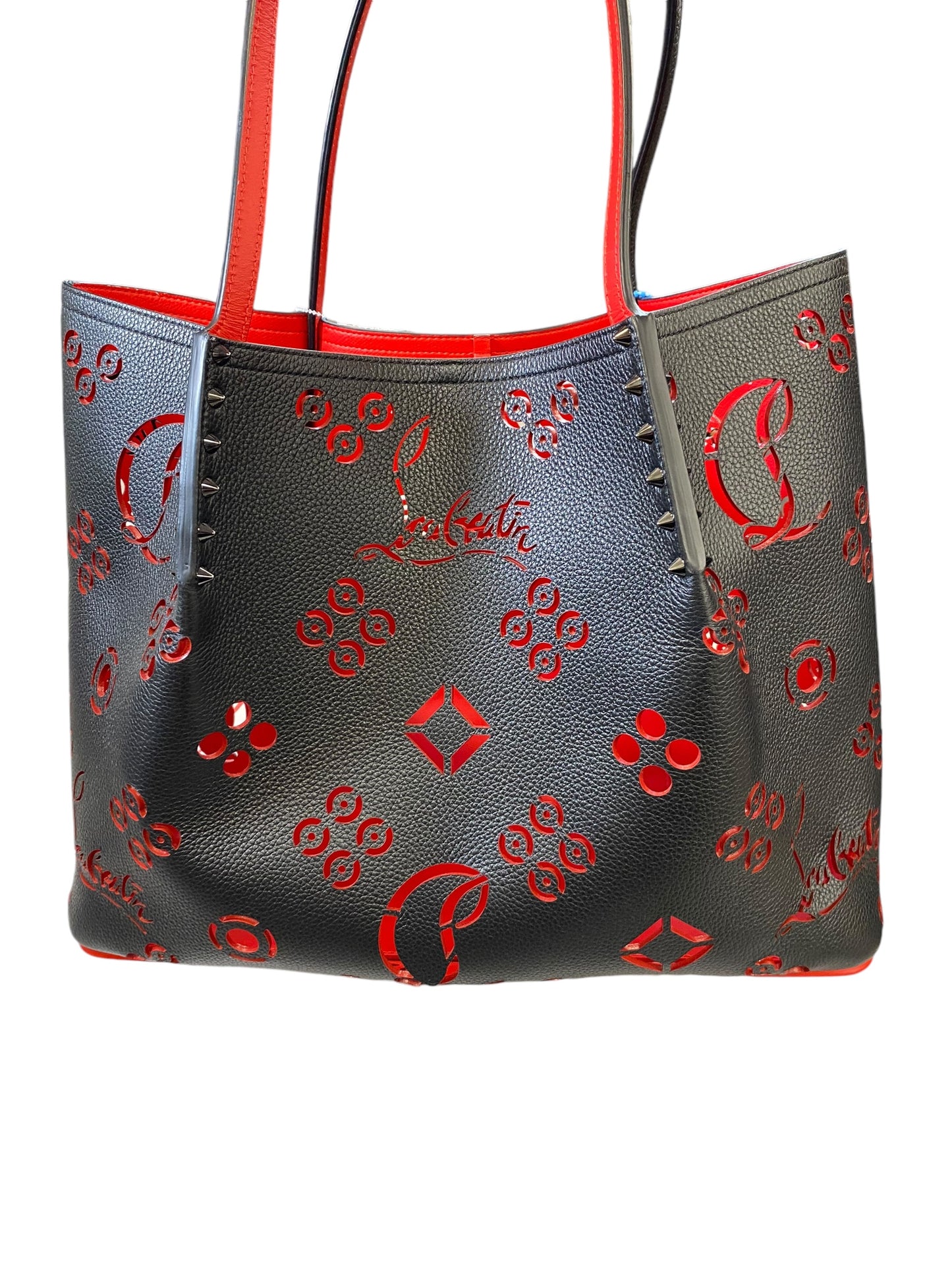 Tote Luxury Designer By Christian Louboutin, Size: Large