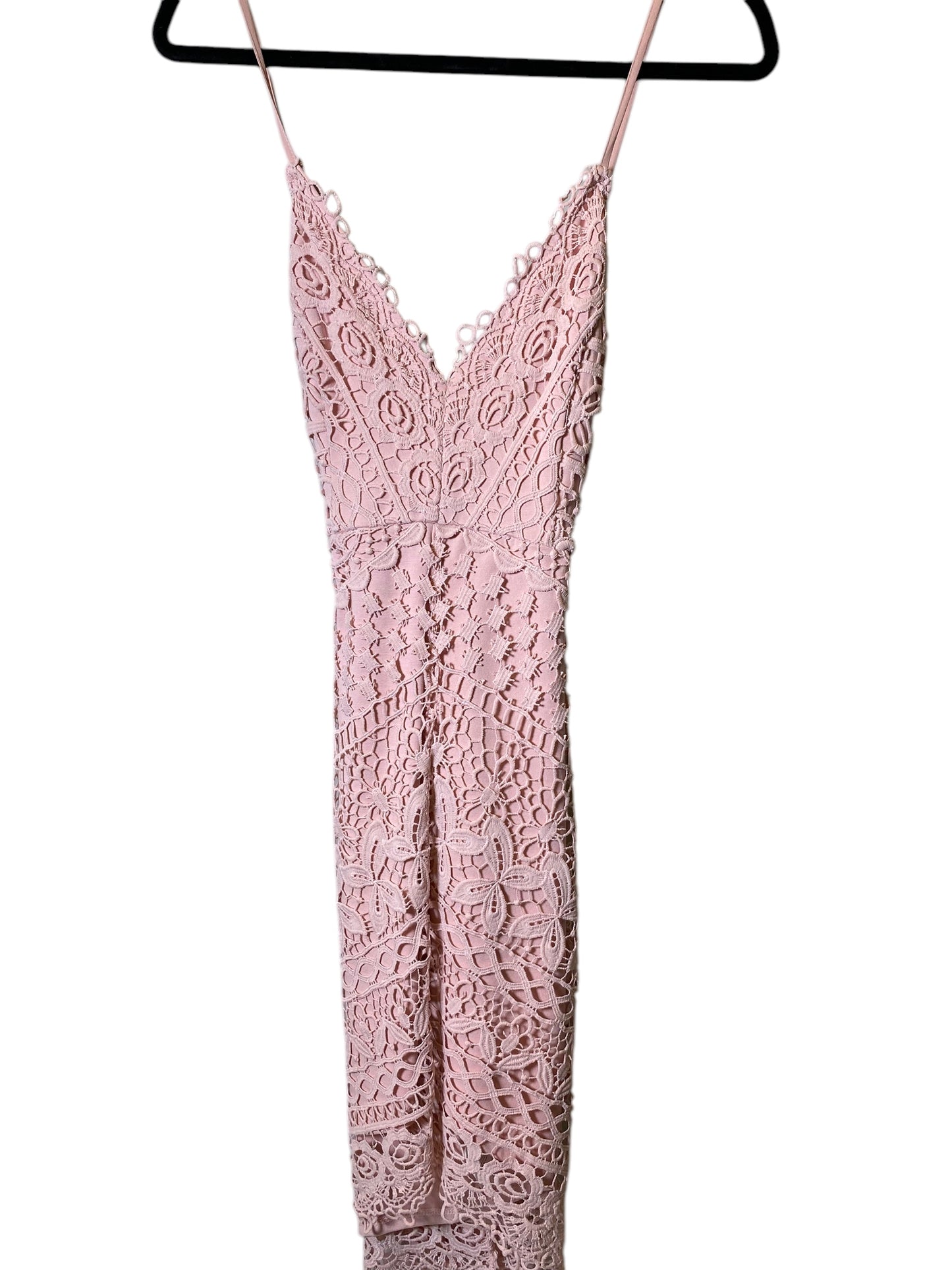 Dress Party Midi By Astr In Pink, Size: M