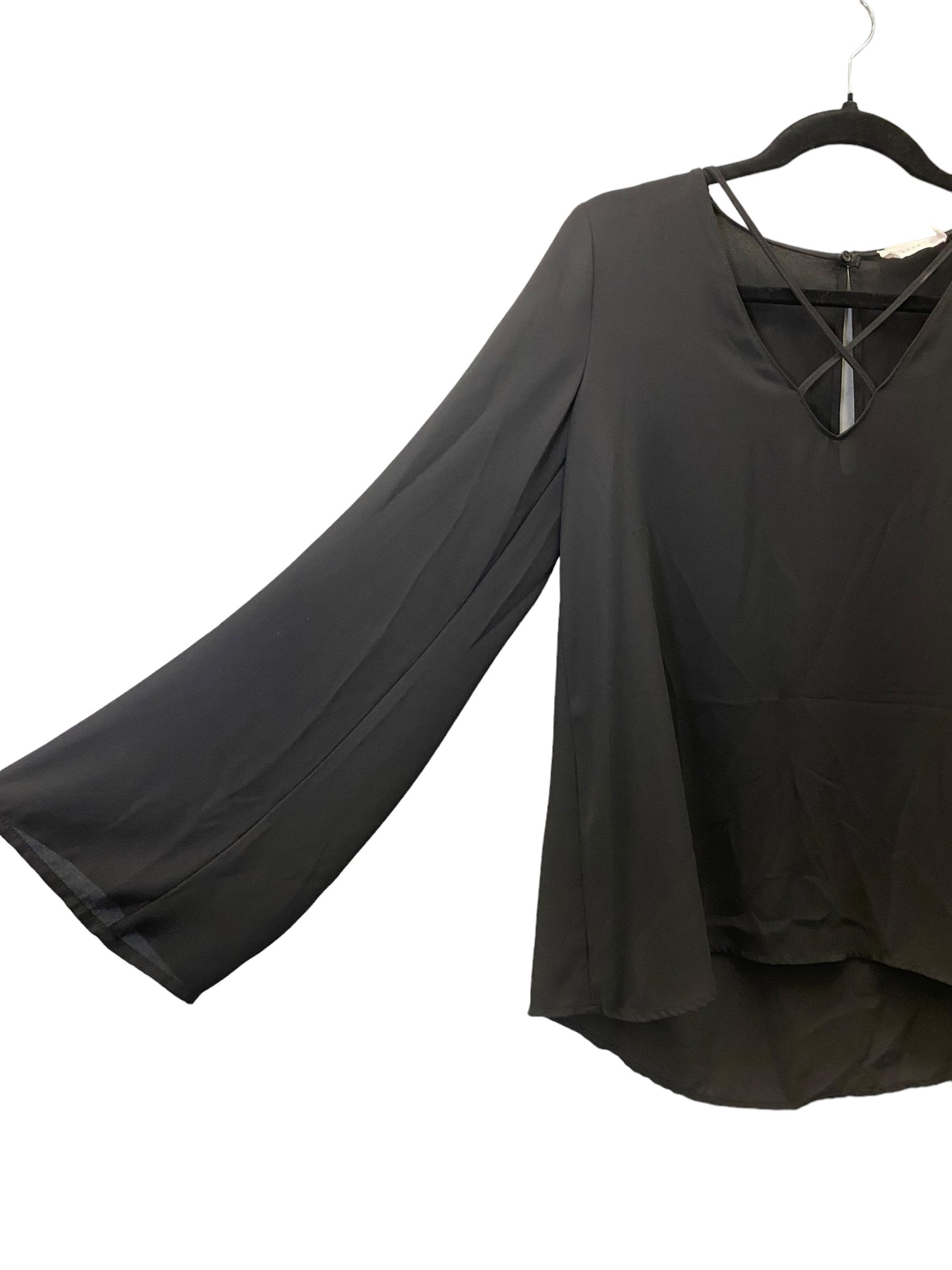 Black Top Long Sleeve Lush, Size S