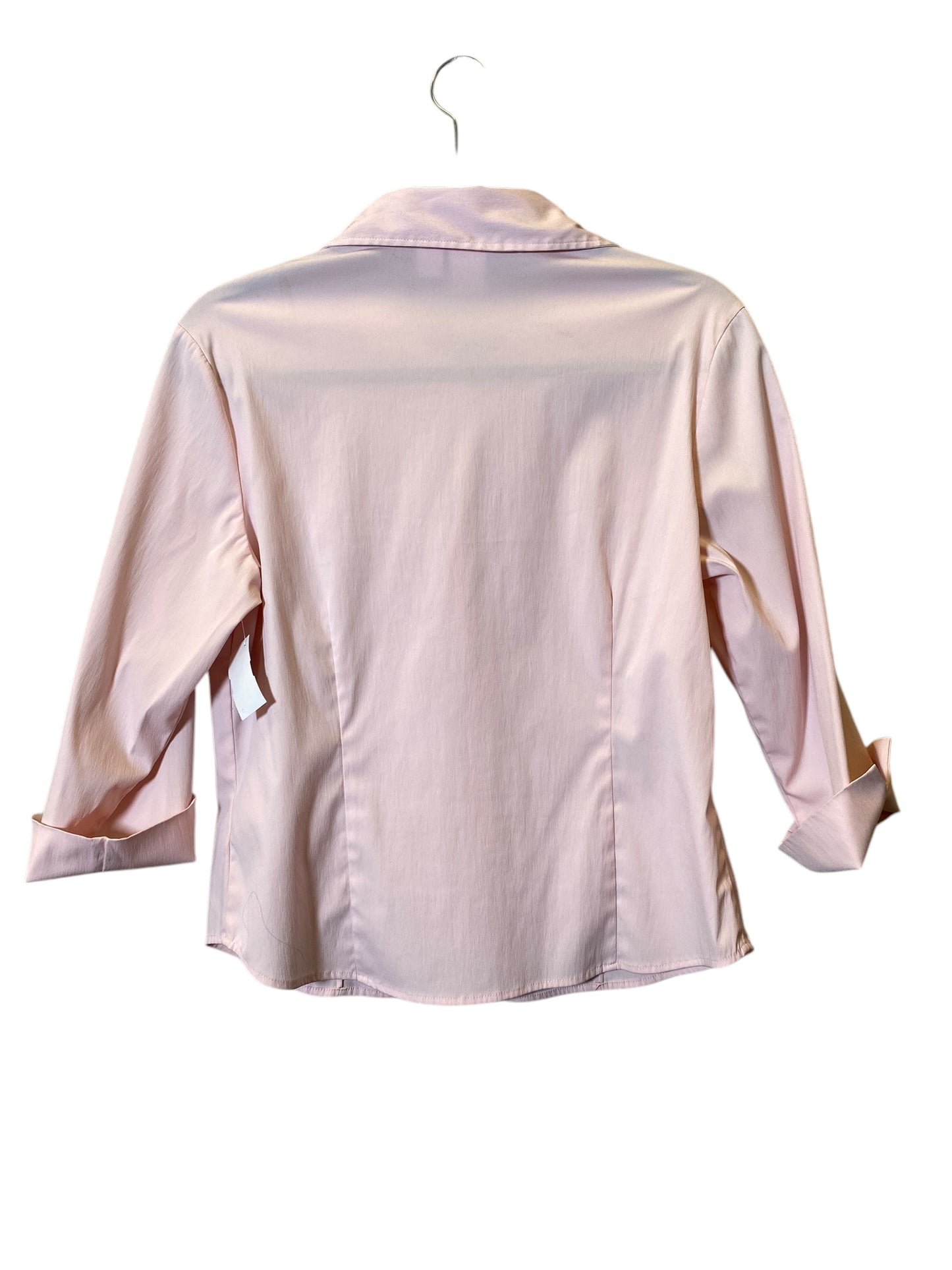 Blouse 3/4 Sleeve By Apt 9 In Pink, Size: M