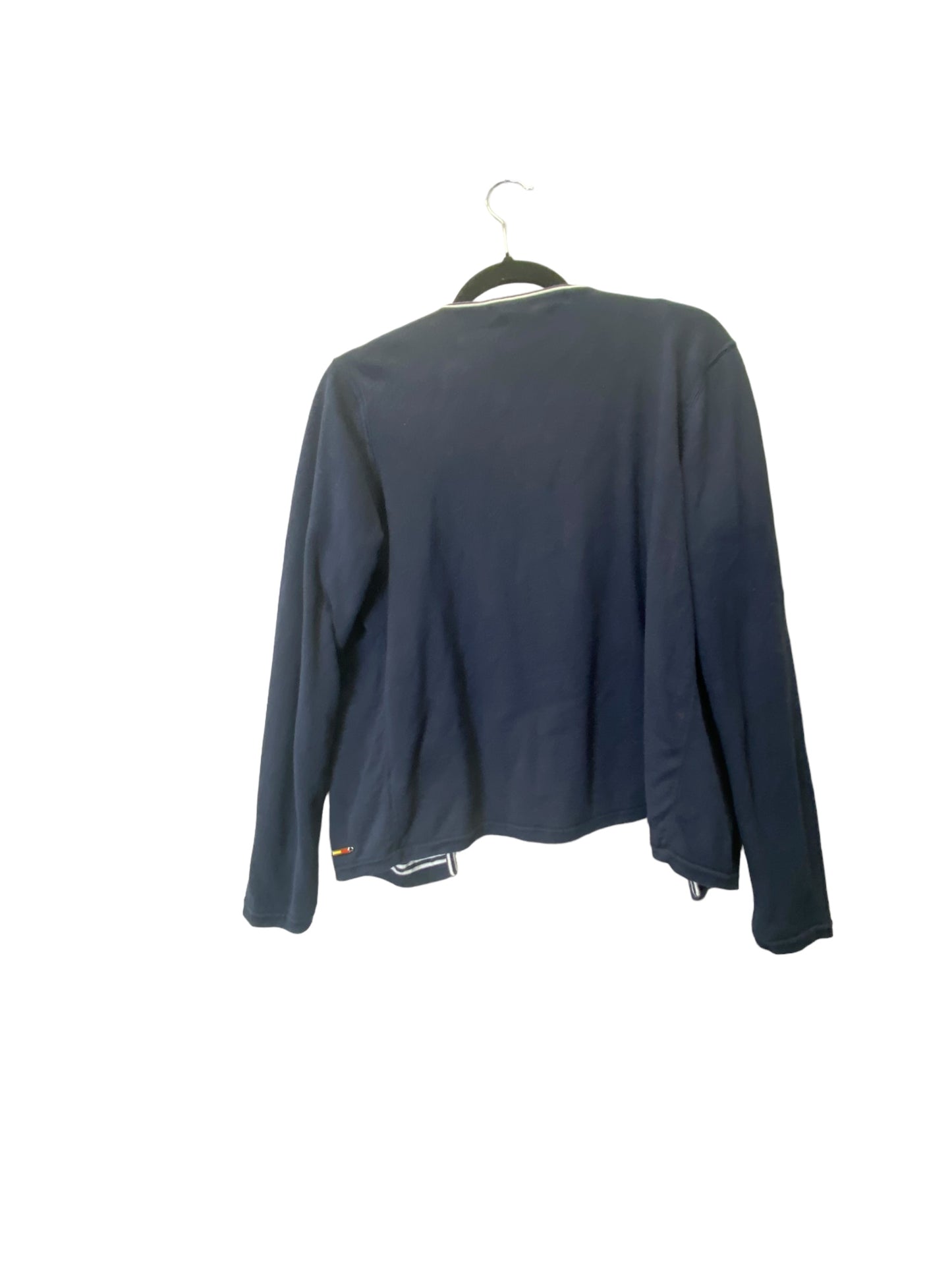 Cardigan By Tommy Hilfiger In Navy, Size: L