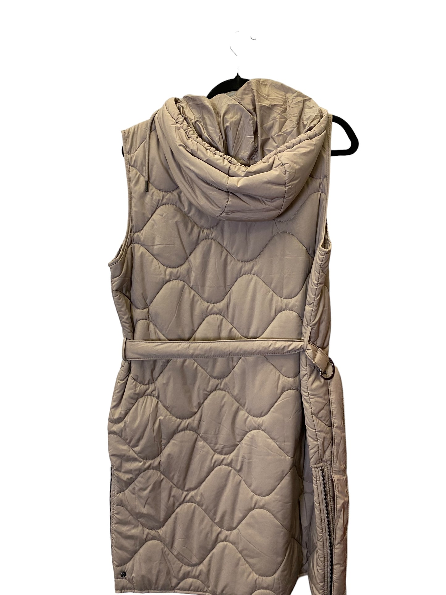 Vest Puffer & Quilted By Zella In Beige, Size: M