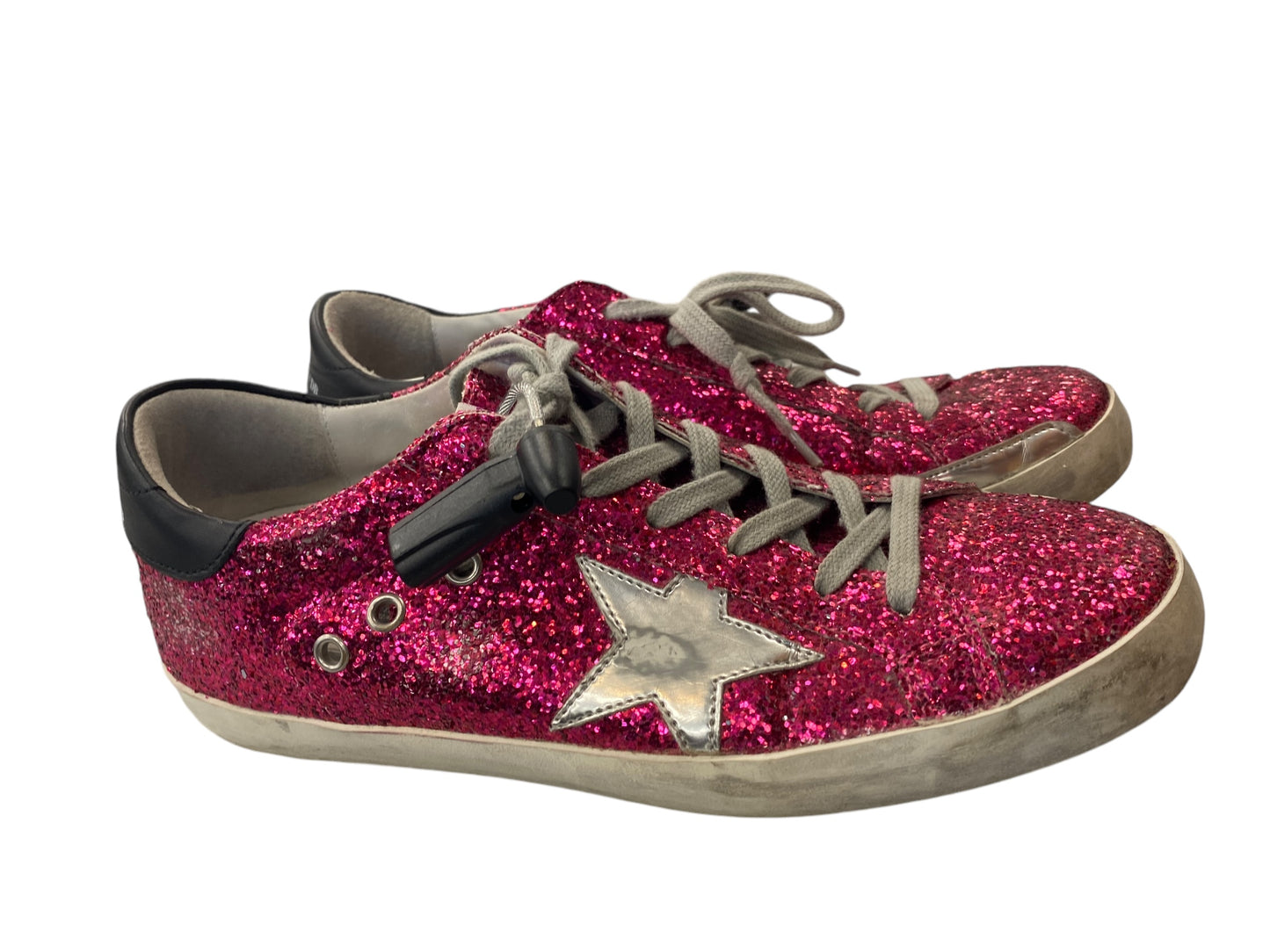 Shoes Luxury Designer By Golden Goose In Pink, Size: 40