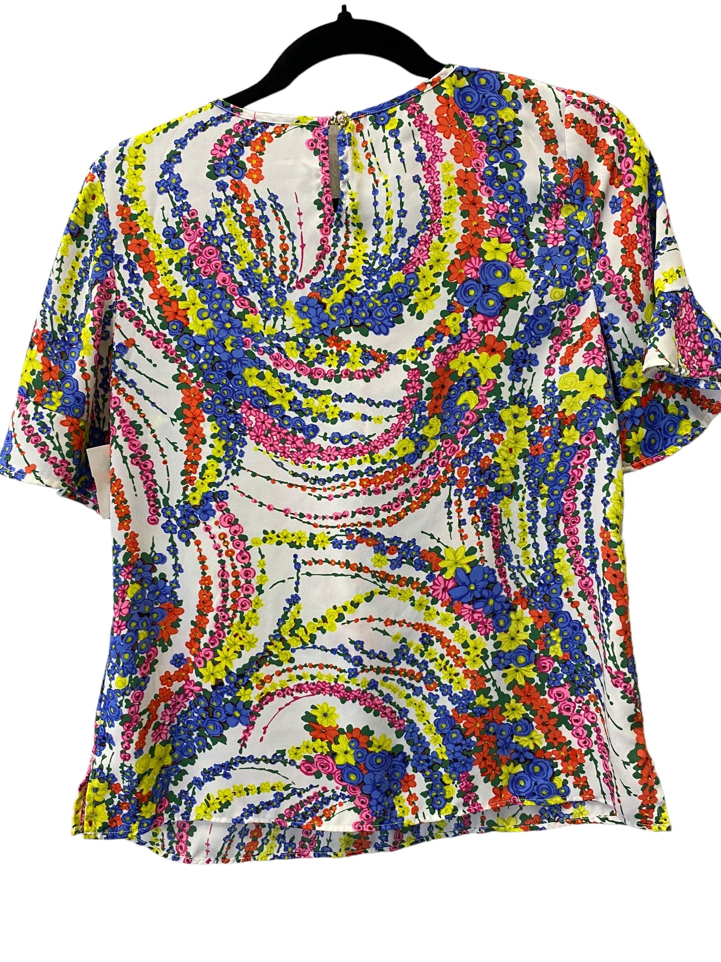 Top Short Sleeve By Talbots In Multi-colored, Size: Xs