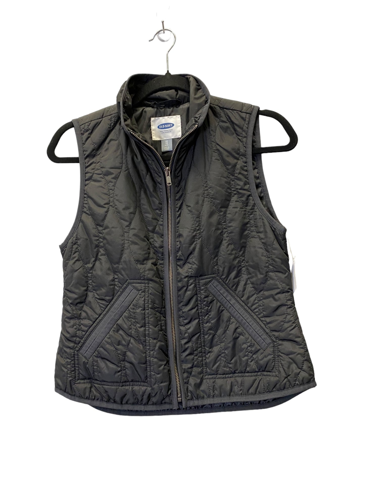 Vest Puffer & Quilted By Old Navy In Black, Size: Xs