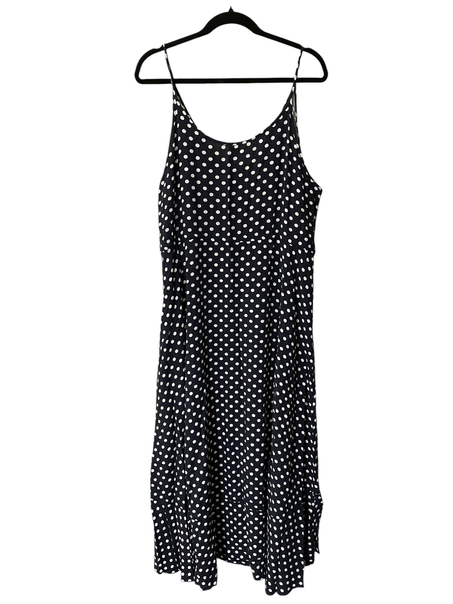 Dress Casual Maxi By Shein In Polkadot Pattern, Size: Xl