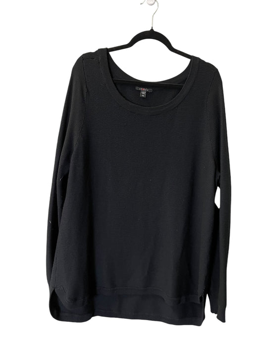 Sweater By Cyrus Knits In Black, Size: Xxl