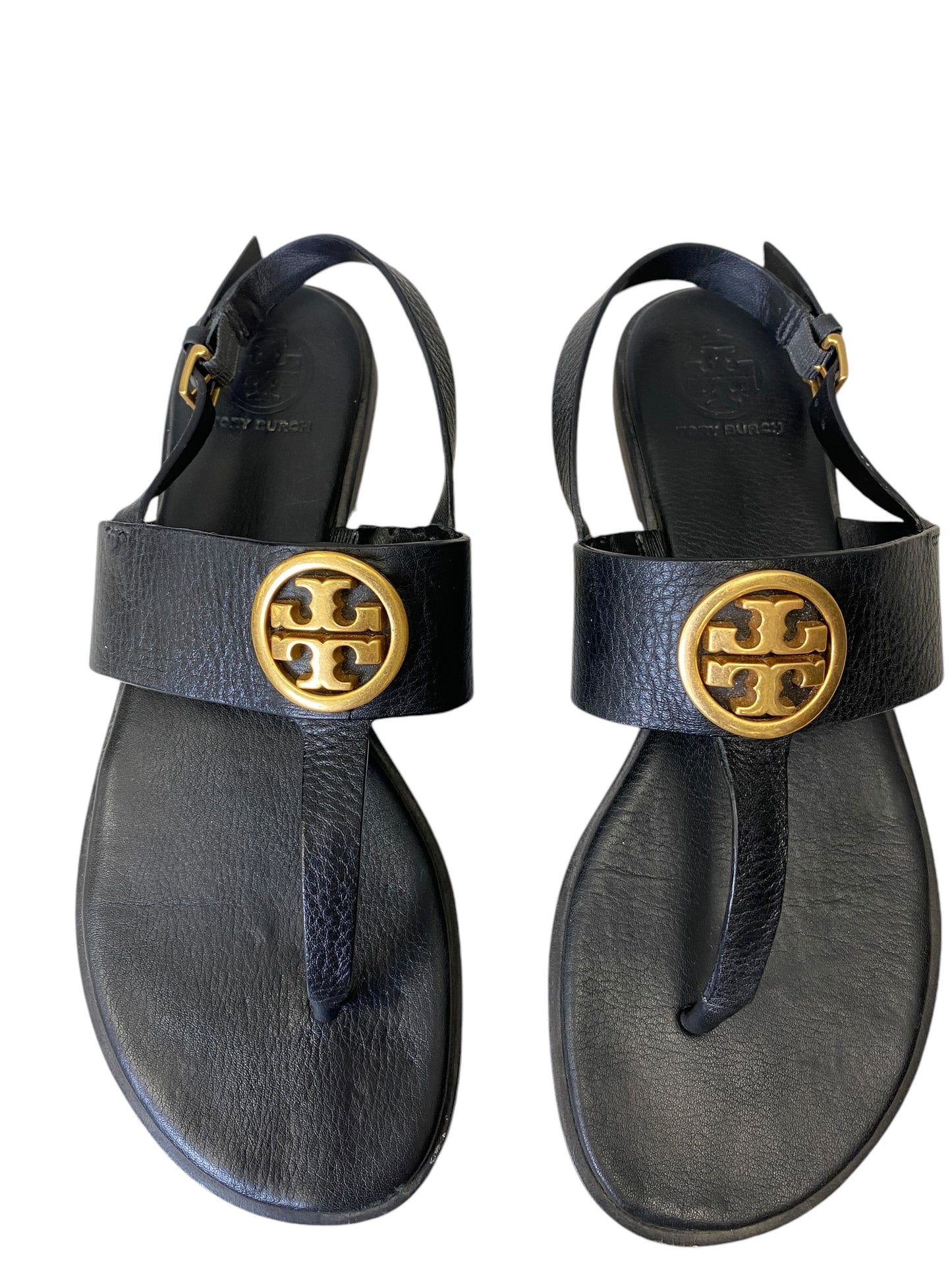 Sandals Designer By Tory Burch In Black, Size: 7