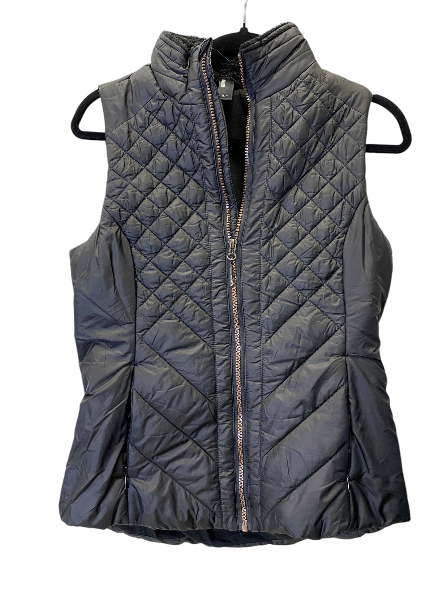 Vest Puffer & Quilted By Mondetta In Black, Size: S