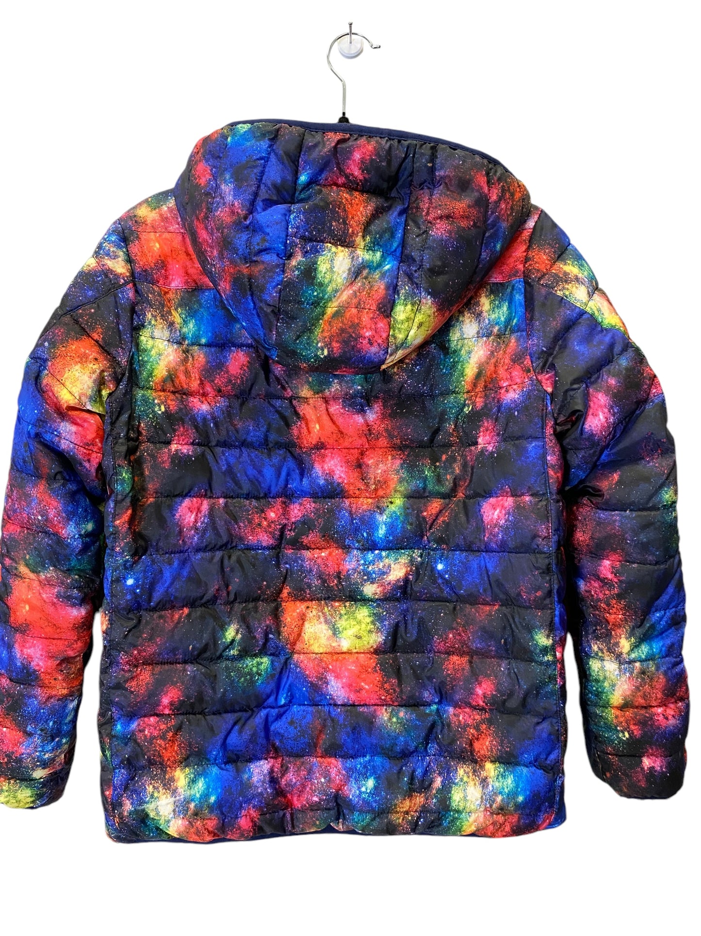 Jacket Puffer & Quilted By Clothes Mentor In Multi-colored, Size: M