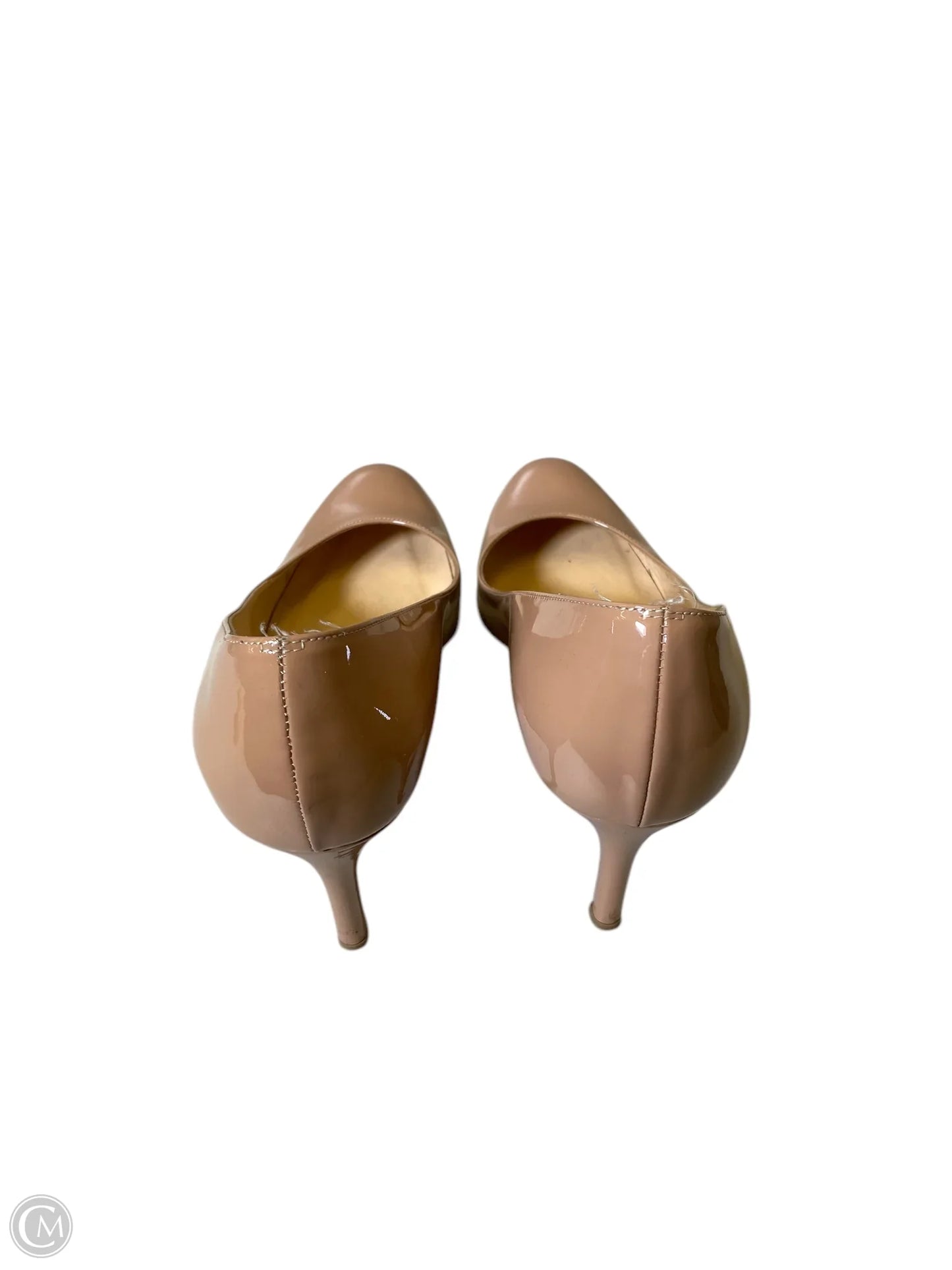 Shoes Luxury Designer By Christian Louboutin In Beige, Size: 38.5