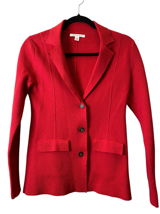 Sweater Cardigan By Banana Republic In Red, Size: Xs