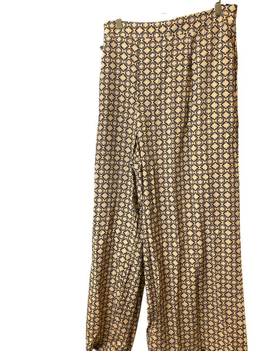 Pants Lounge By Shein In Black & Tan, Size: 26