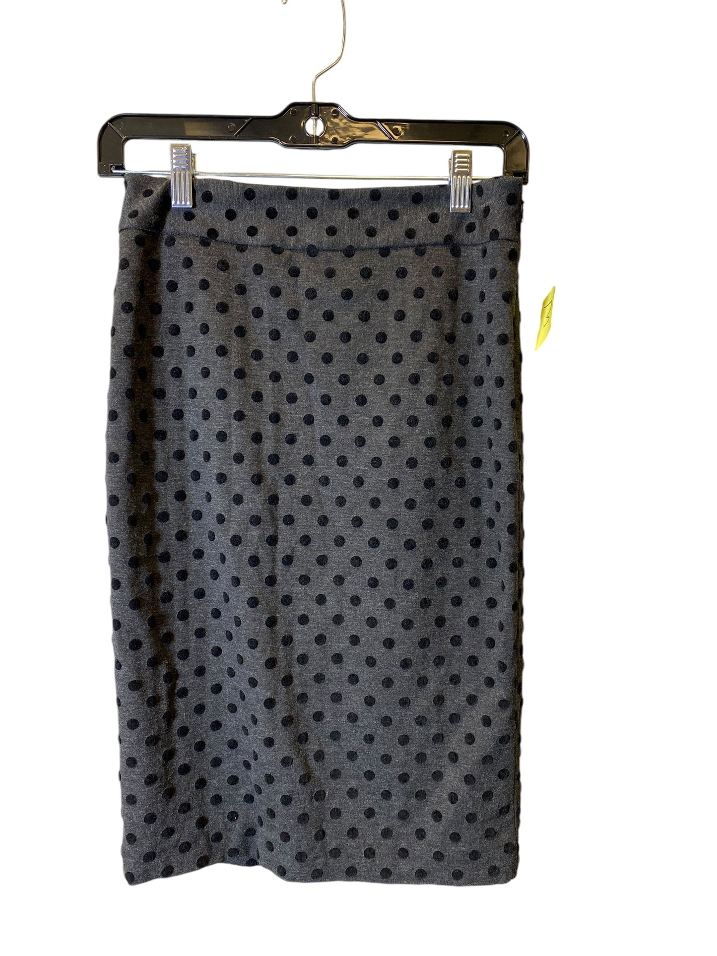 Skirt Midi By White House Black Market In Polkadot Pattern, Size: 0