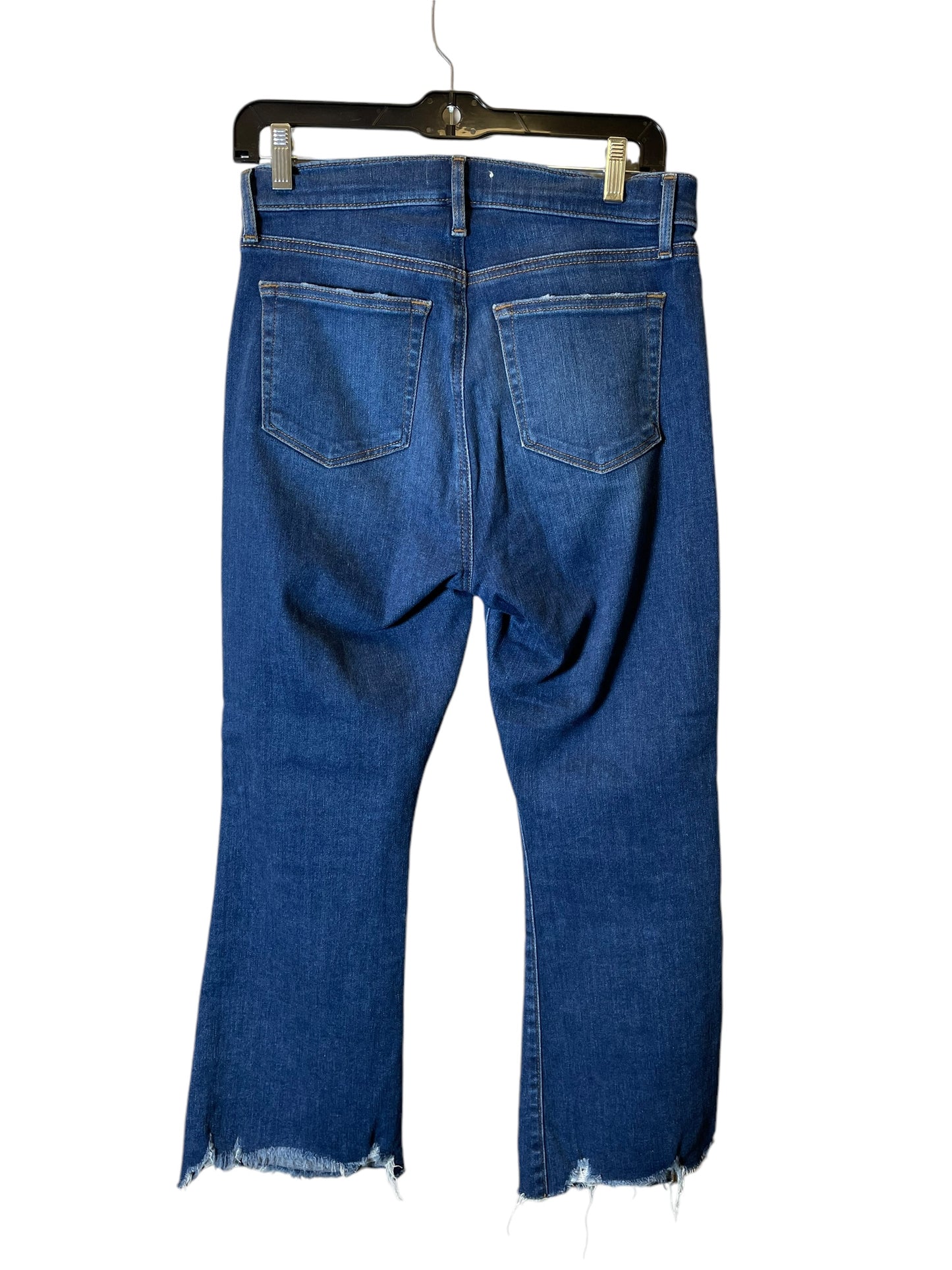 Jeans Cropped By Clothes Mentor In Blue, Size: 8