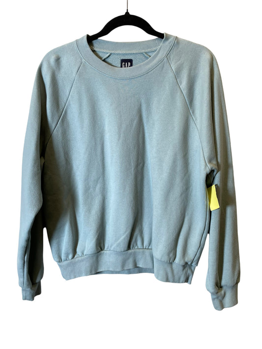 Sweatshirt Crewneck By Gap In Blue, Size: M