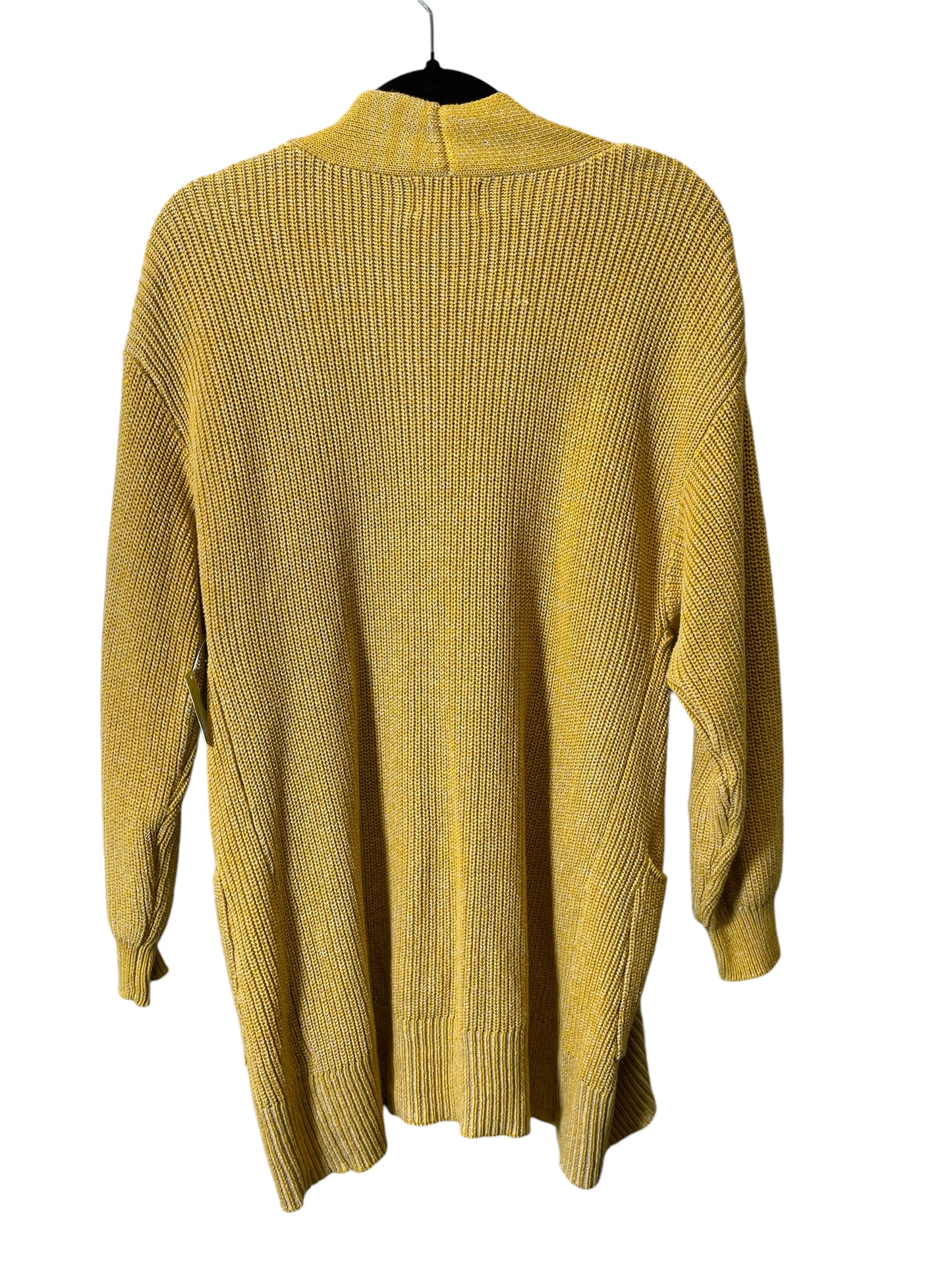 Cardigan By Universal Thread In Yellow, Size: S