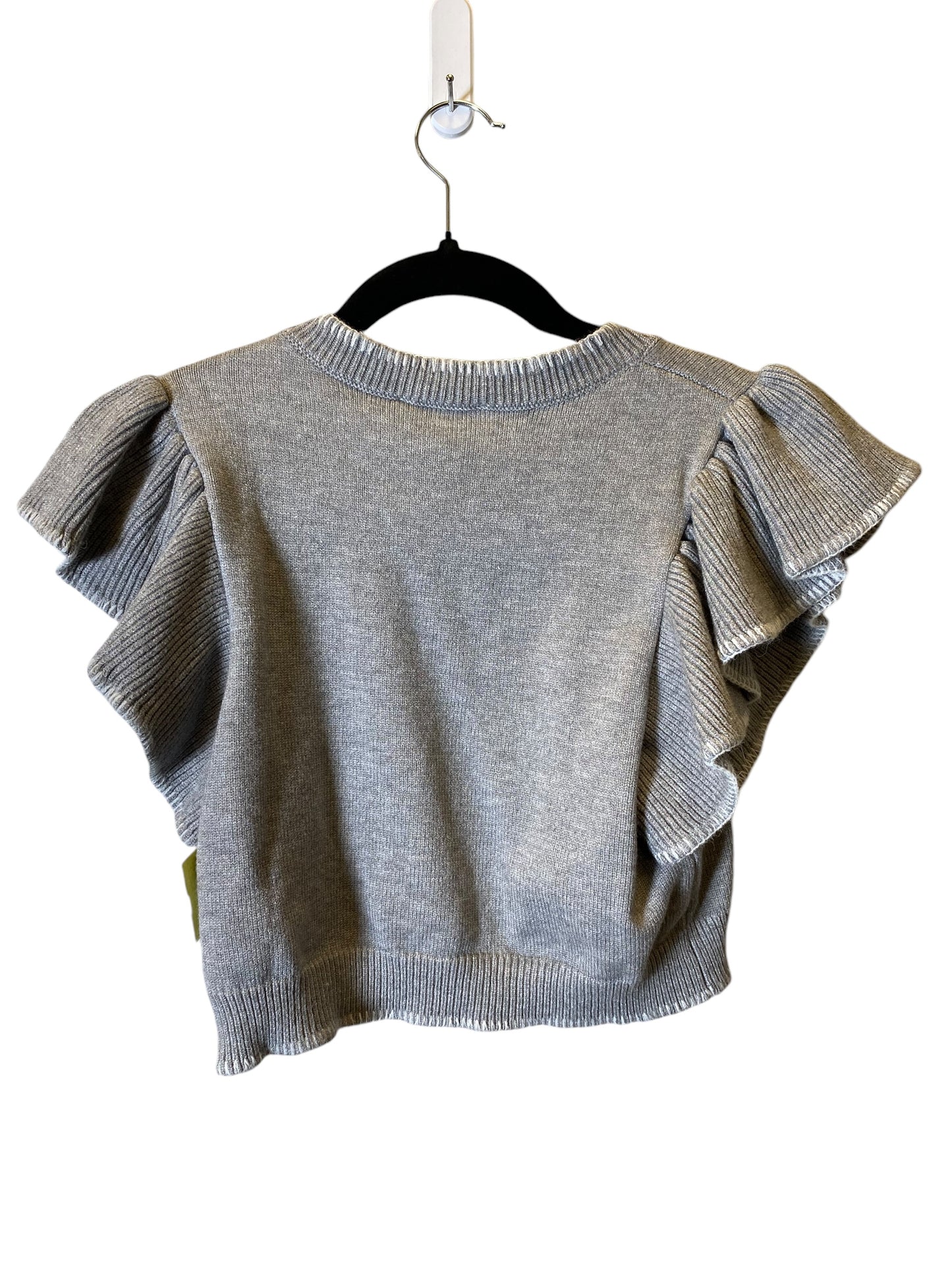 Sweater By Clothes Mentor In Grey, Size: M