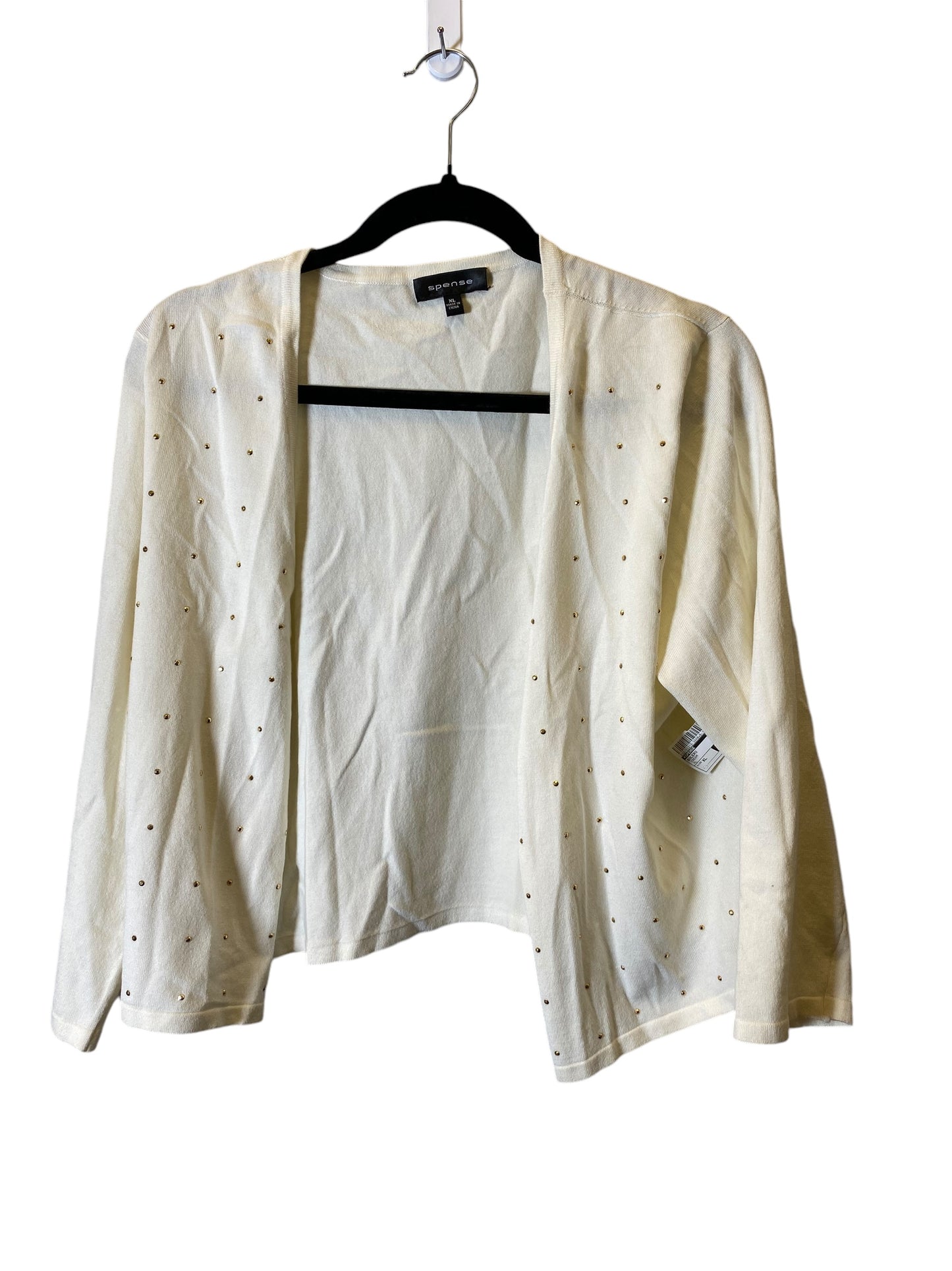 Bolero By Spense In Cream, Size: Xl